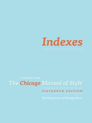 cover image of Indexes
